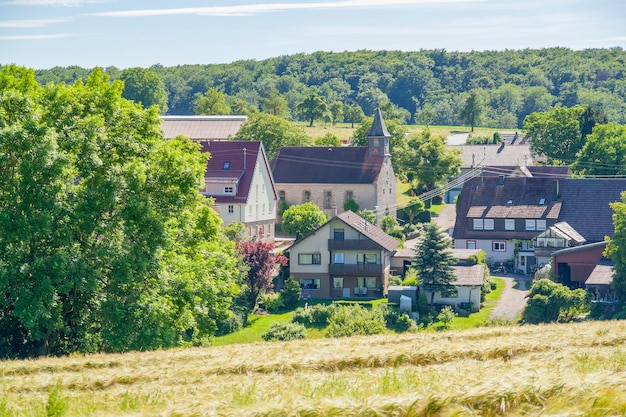 Schleierhof en la ciudad de Hohenlohe