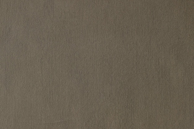 Schlichtes braunes Stoffblatt mit dicker Textur als Hintergrund aus organischem Textilmaterial für