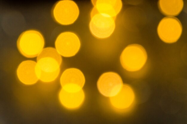 Schließen Sie die Bokeh-Lichter