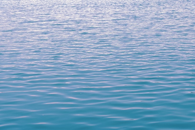 Schließen Sie herauf Ozeanwasserhintergrund, Kräuselungsbeschaffenheit des blauen Wassers