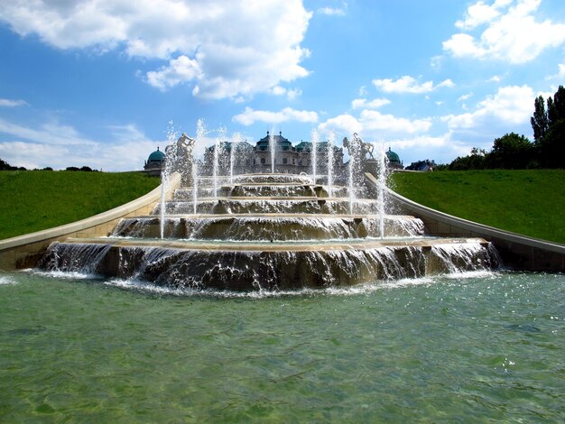 Foto schloss belvedere in wien, österreich