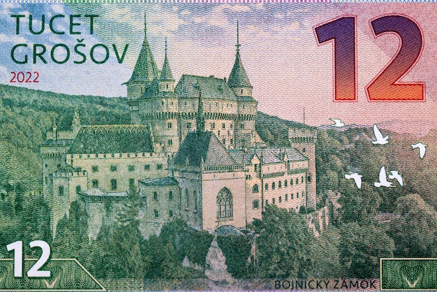 Schloss Bojnice vom Geld