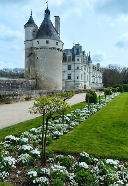 Schloss Chenonceau am Fluss Cher