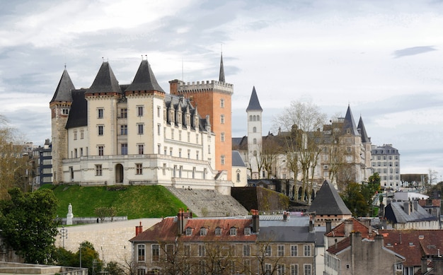 Schloss der Pau Stadt in Frankreich