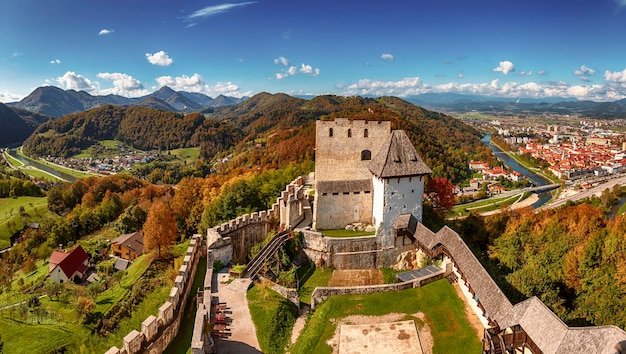 Schloss in der Stadt Celje