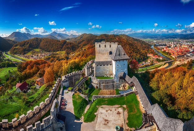 Schloss in der Stadt Celje