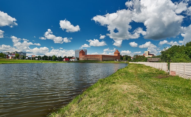 Schloss in der Stadt Lida in Weißrussland