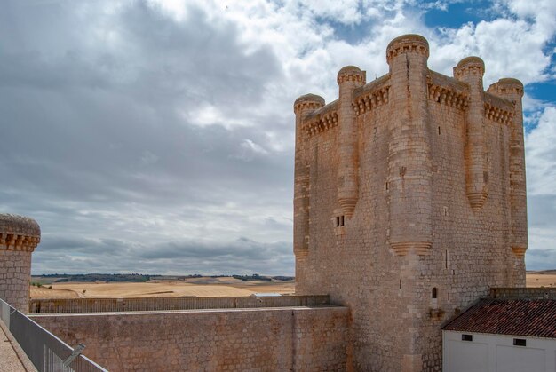 Schloss in Torrelobaton Valladolid