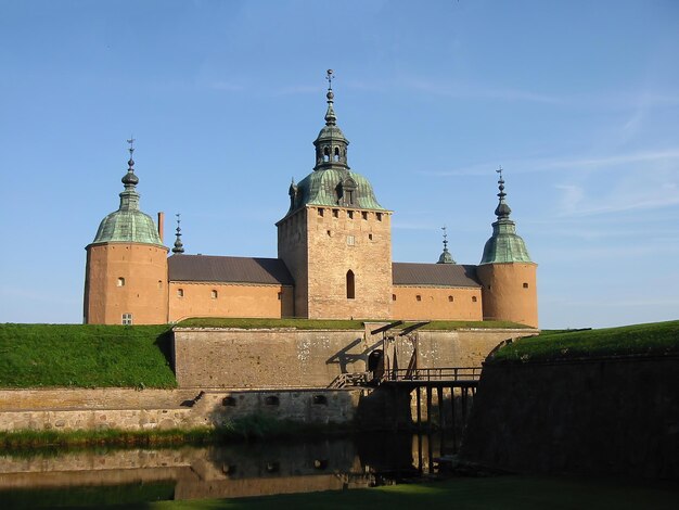 Foto schloss kalmar im südosten schwedens