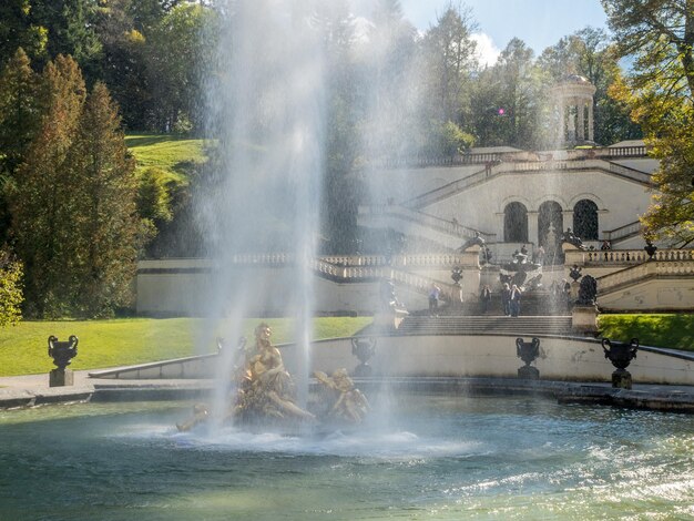 Schloss Linderhof in Ettal Deutschland