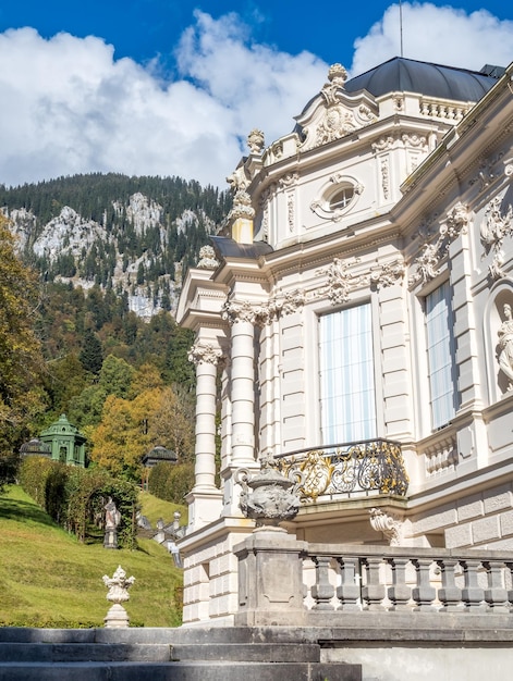 Schloss Linderhof in Ettal Deutschland