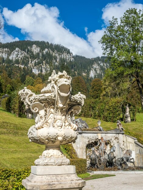 Schloss Linderhof in Ettal Deutschland