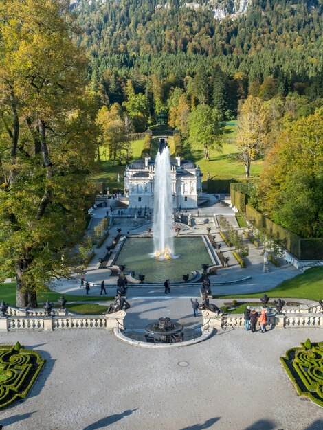 Schloss Linderhof in Ettal Deutschland