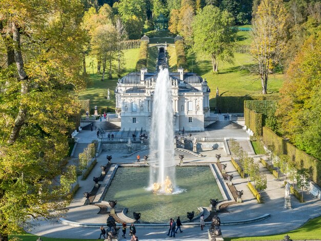 Schloss Linderhof in Ettal Deutschland