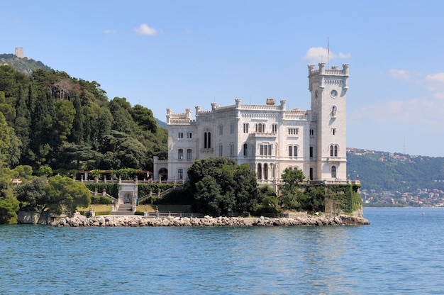 Schloss Miramare in Triest, Italien