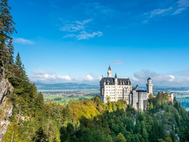 Schloss Neuschwanstein in Deutschland