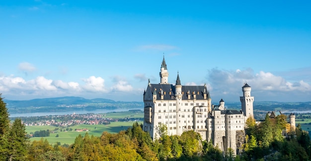 Schloss Neuschwanstein in Deutschland