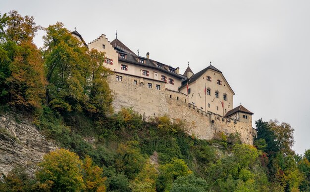 Foto schloss vaduz in liechtenstein