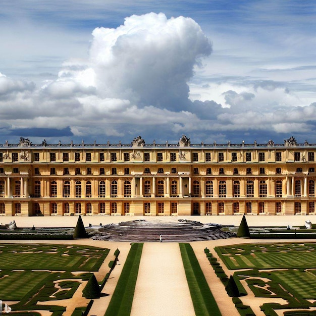 Schloss Versaille kostenloses Bild und Hintergrund