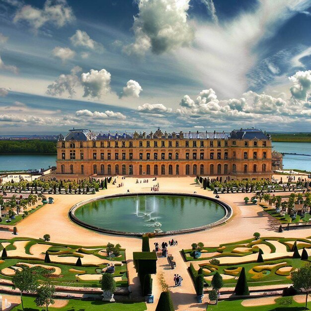 Schloss Versaille kostenloses Bild und Hintergrund