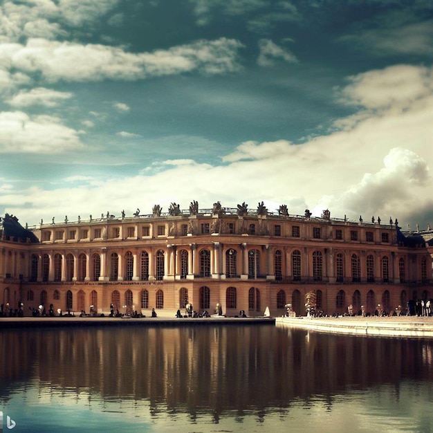 Foto schloss versaille kostenloses bild und hintergrund