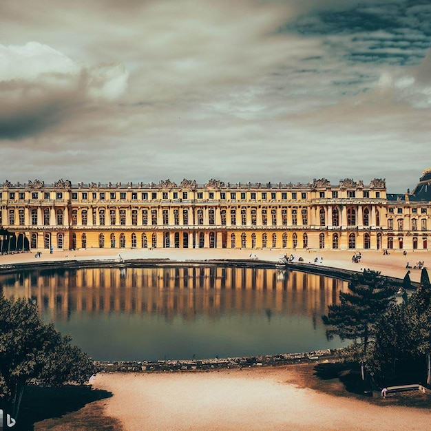 Schloss Versaille kostenloses Bild und Hintergrund