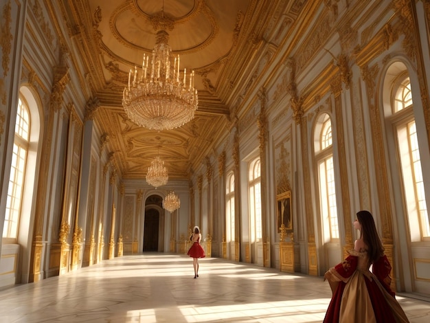 Schloss Versailles ai generiert