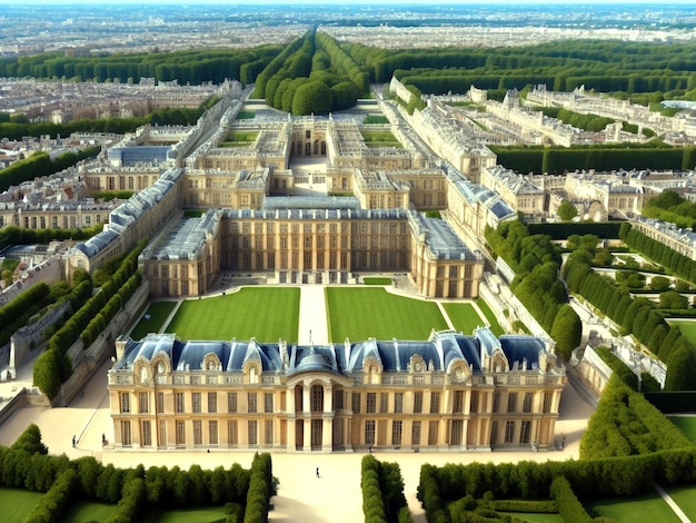 Schloss Versailles ai generiert