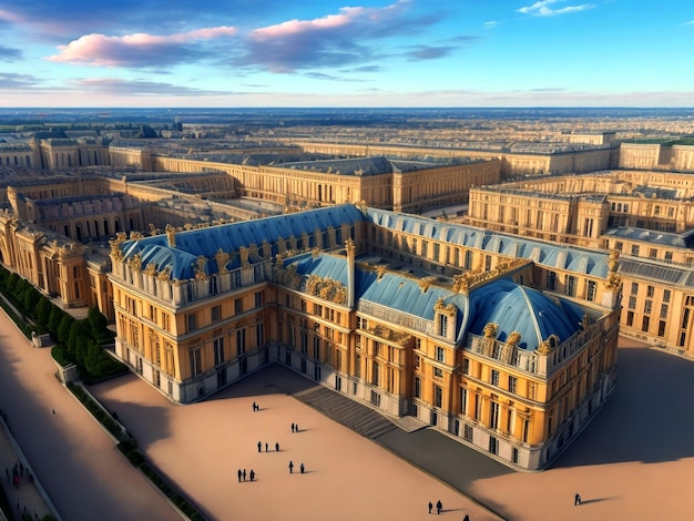 Schloss Versailles ai generiert