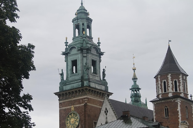 Schloss Wawel Stadt Krakau Polen