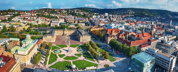 Schlossplatz in Stuttgart Deutschland