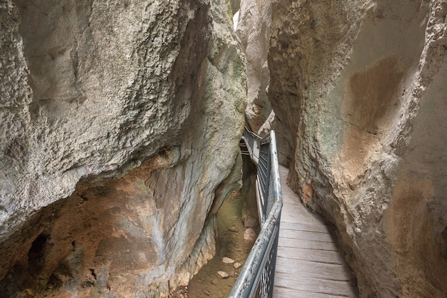 Schlucht &quot;La Yecla&quot; in Burgos, Spanien.