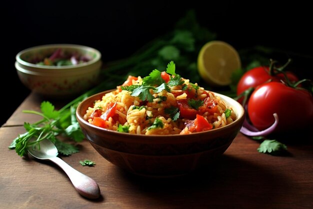 Schmackhafte Garnelen-Enchiladesuppe mit Tomaten und Cilantro