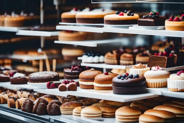 Schmecken Sie das magische, köstliche Essen Erlebnisse KI generiert das beste Essen Foto