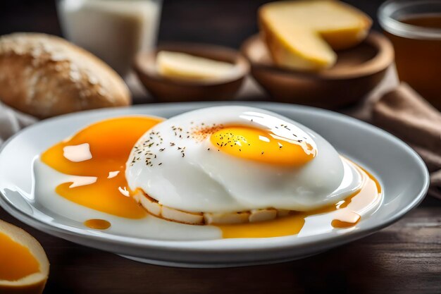 Schmecken Sie das magische, köstliche Essen Erlebnisse KI generiert das beste Essen Foto