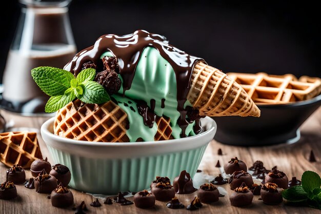 Foto schmecken sie das magische, köstliche essen erlebnisse ki generiert das beste essen foto