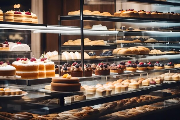 Schmecken Sie das magische, köstliche Essen Erlebnisse KI generiert das beste Essen Foto