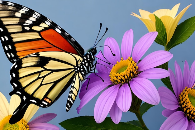 Schmetterling auf einer Blume