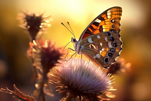 Schmetterling auf einer Blume