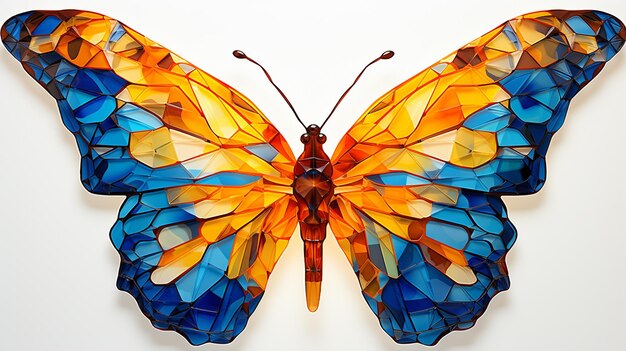 Schmetterlinge-Symbol HD 8K Tapeten Fotografische Bilder