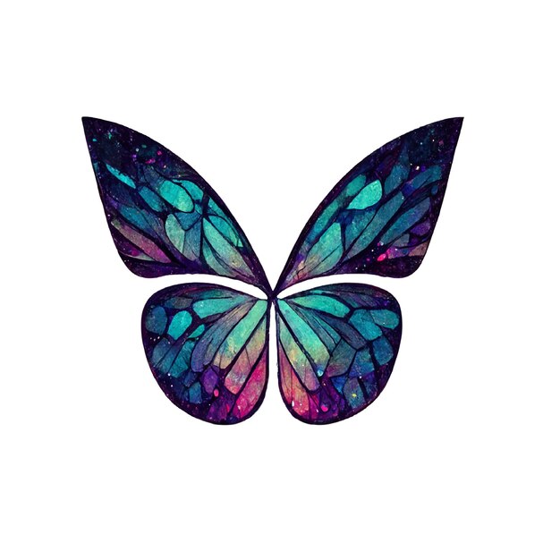 Schmetterlings-Logo-Muster