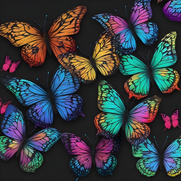 Schmetterlingshintergrund