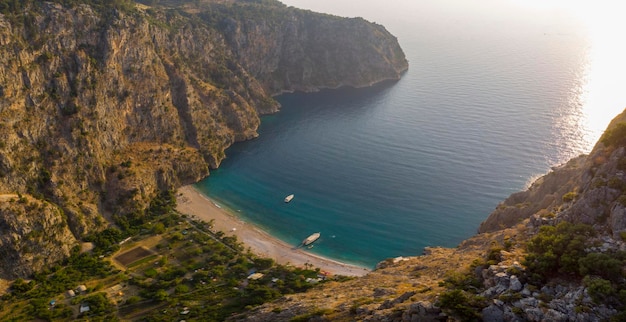 Schmetterlingstal Kelebekler Vadisi in der Stadt Fethiye in der Türkei