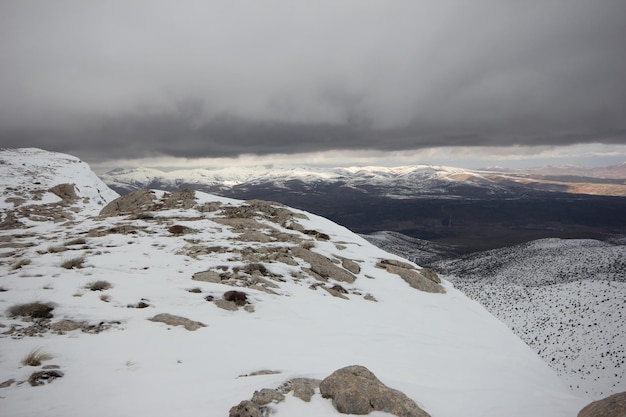 Schnee bedeckte Berge