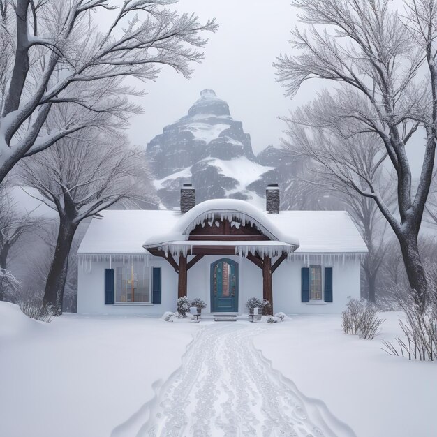 Schnee Landschaft