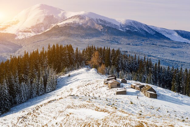 Schneebedeckte Berge