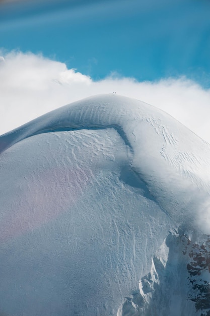Schneebedeckte Landschaft