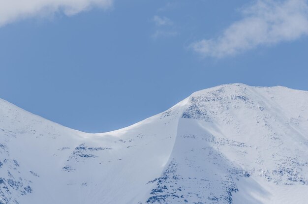 Schneebedeckten Berg