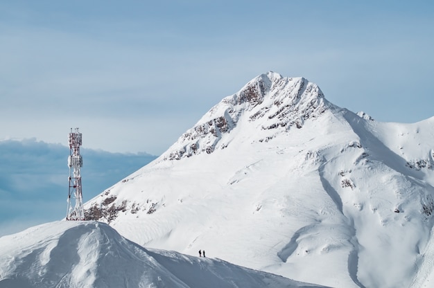 Schneeberge von Krasnaya Polyana