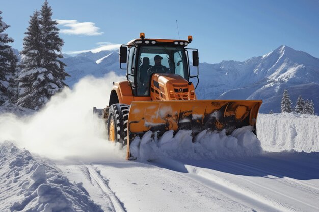 Schneebeseitigungsanlagen auf der Skipiste für maximalen Komfort für Wintersportler